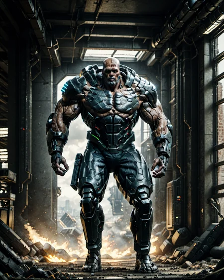 raw photo,cinematic shot,photorealistic,solo,a cybermutant,full body <lora:Fleshmutant_R2-000003:1>