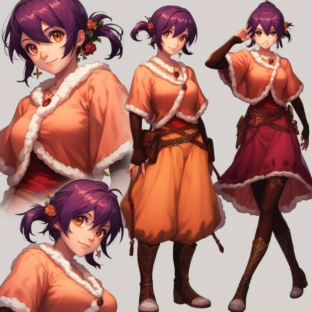 score_9, score_8_up, score_7_up,
masterpiece, best quality, detailed, amazing quality,
detailed face, beautiful color,
simple background,
1 girl, dynamic character design, female focus, easynegative, Nagisa Momoe, random pose, cute, smile, perfectly balanced design, multiple views, random views, concept art,