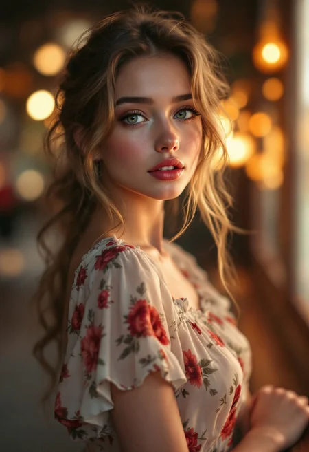 hyperrealistic digital painting by J. Scott Campbell and Thomas Saliot and Jeremiah Ketner and Lois van Baarle, lifelike anime, incredibly detailed, bokeh, ultra realistic, 8k, photoshoot, adorable Swiss teenager's body, blouse
