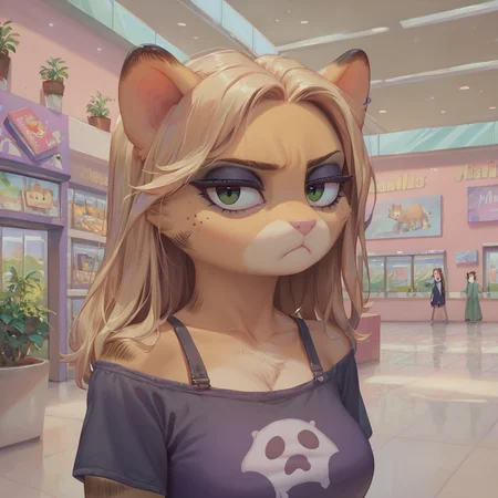 score_9, score_8_up, score_7_up, score_6_up, <lora:Gothfield_PDXL_v2:1> gothfield, goth, mall, inside, detailed background, unimpressed, looking at viewer, eyeliner, half-length portrait,