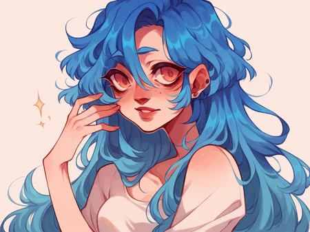 score_9, score_8_up, score_7_up, score_6_up, score_5_up, <lora:seyaycjXLP:1> seyaycj, blue hair, long hair, 1girl,