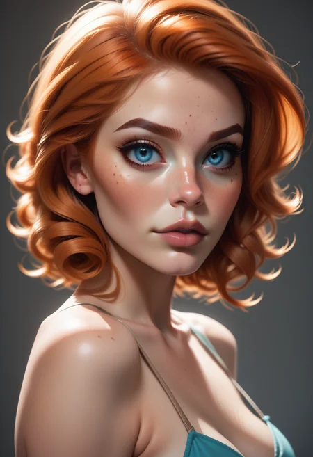 score_9, score_8_up, score_7_up, 1girl, solo, <lora:Dark_Ginger_Pony_v0.1:0.5> d4rk_g1ng3r, ginger hair, blue eyes,