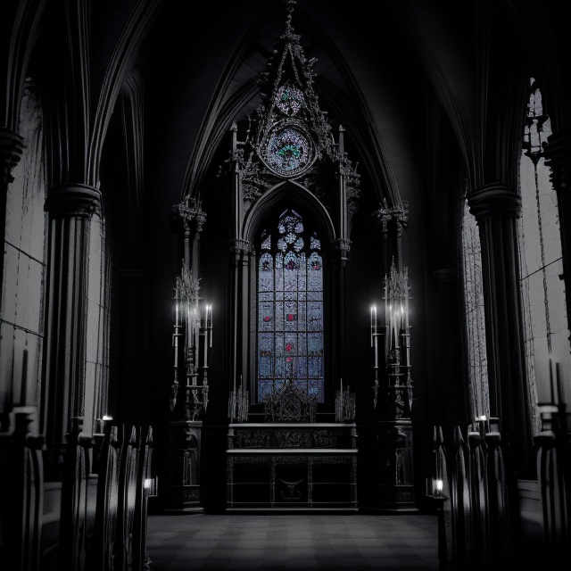 (photorealistic:1.3), (8k, high quality, shot on Fujifilm X-T4, 1/200, f16, ISO 1250), <lora:epiCRealismHelper:0.99>, <lora:Detail Slider V2 By Stable :0.4>, <lora:picxer_real:0.7>, <lora:GothicInteriors-10:0.9> GothInt, gothic, candles, cathedral interior, gothic fireplace, gothic stain glass windows, gothic altar, candles, chandelier