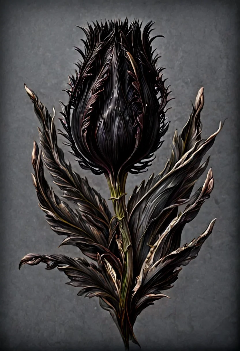 cg_darkscifi black tulip mm style flower ingrid-elias-style