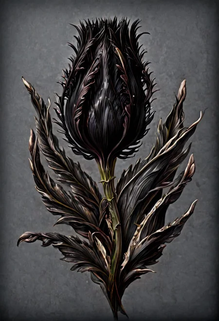 cg_darkscifi black tulip mm style flower ingrid-elias-style