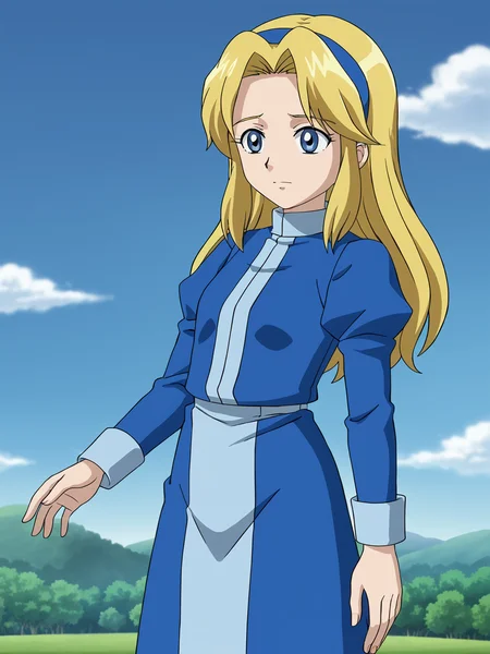 <lora:Maria Robotnik (SxSG):0.9> sxsgdbmaria, blonde hair
source_anime