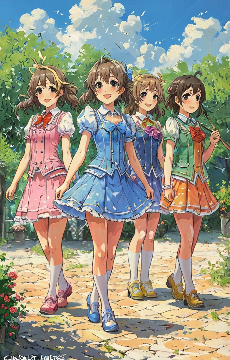 masterpiece,best quality,<lora:tbh5-sdxl:0.9>,illustration, portrait of idolmaster cinderella girls,
