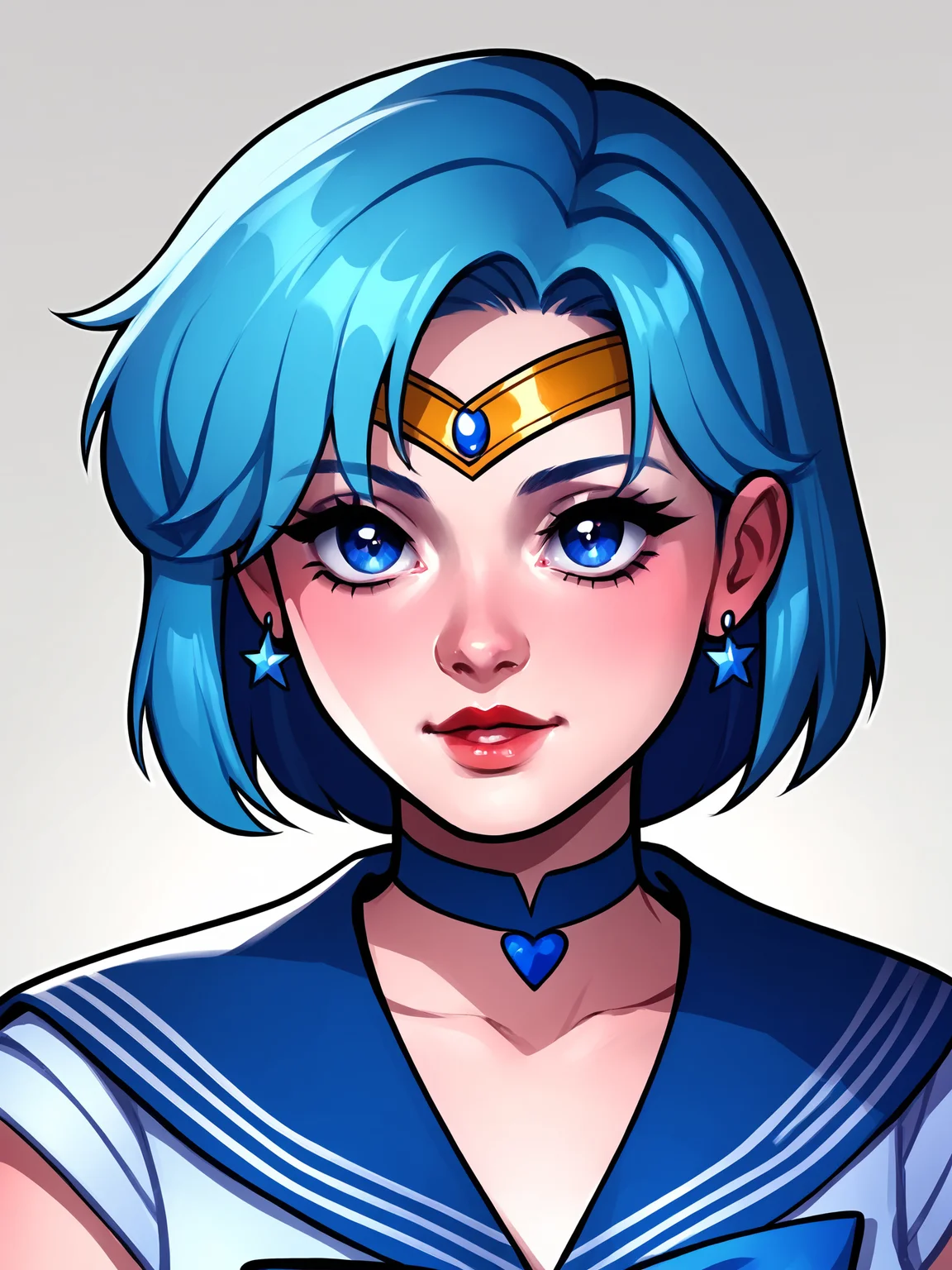 score_9, score_8_up, score_7_up, score_6_up, score_5_up, score_4_up, rating_safe
BREAK
sailor mercury, circlet, blue hair, blue eyes,
BREAK
solo, portrait, magical girl, blue serafuku,
BREAK
crater, <lora:Lunas-AkiraRaikou-SDXL-A1:1>