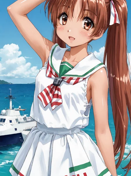 detailed background, shiny skin, posing, rating safe,
<lora:libeccio.pony:0.8>,
libeccio, aaa,
<lora:komirin.pony:1.0>,
komirin,