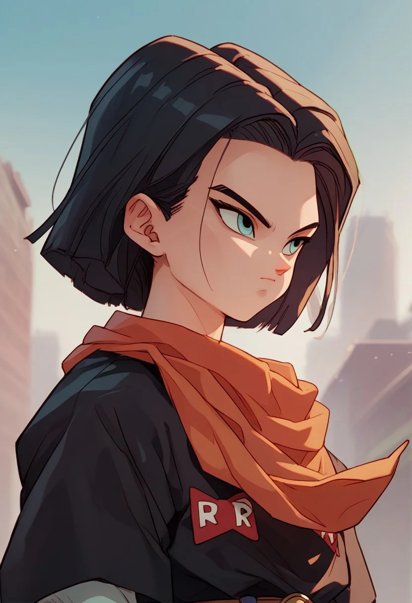 (Xc17x:1.0),( score_9,score_8_up, score_7_up:1.4), source_anime, in city , portrait, looking for a viewer, extremely detailed,