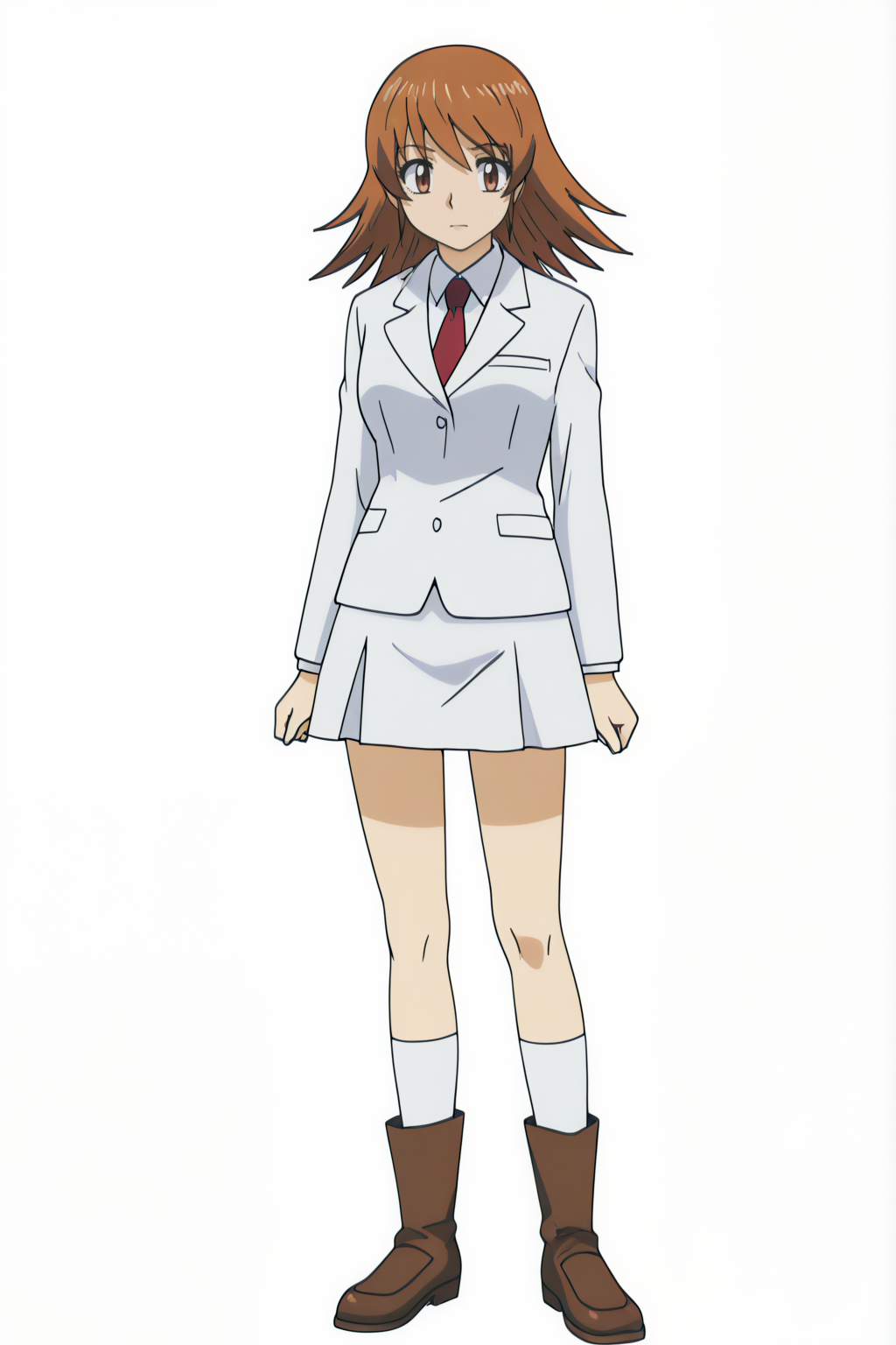 Yoshimi Akashi, full body <lora:Zettai_Karen_Children_-_Yoshimi_Akashi_-_illustrious:1>