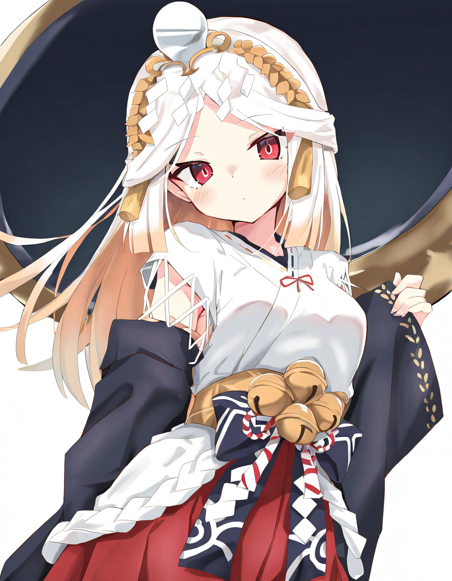 yuzuanjin,1girl,solo,looking at viewer,simple background,white background,cowboy shot,<lora:yuzuanjinC-000008:1>,, masterpiece, best quality, very aesthetic, absurdres,newest, incredibly absurdres,, toshizou \(0714\)