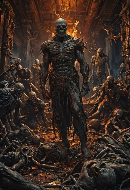 cinematic, stunning, gorgeous, masterpiece, high quality, (best quality:1.1) ,
Condemnation, Dooms Day, all beauty must die, undead diabolism, the end.
absurd_res, hi_res, intricate details, hyperdetailed, very aesthetic, dramatic angle, dynamic composition, (high saturated colors:1.5), perfectly balanced ligth and shadows, extremely high resolution