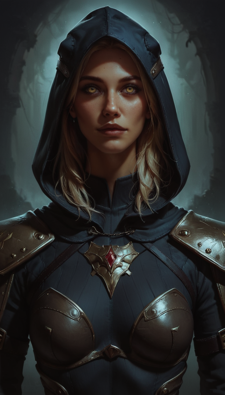 (score_9, score_8_up:1.1), score_7_up, rating_safe, 1girl, a gorgeous high elf mage, altmer, (alien yellow skin), (alien golden skin), tall and feminine, magical elf very large yellow eyes, long yellow golden hair, supermodel look with pronounced sharp cheekbones and narrow sharp long chin. (Wearing a fantasy mage sorceress robes with a hood), (battlemage outfit). Dynamic and playful pose, <lora:EdobESO_XL_v1.0:0.95>, high elf, skyrim altmer,  <lora:1dkXLP:0.25>, concept art, realistic,  dark night, low light, deep strong shadows, <lora:add-detail-xl:0.3> <lora:RELSM_v1:0.4>,  <lora:SDXLHighDetail_v5:0.3> Painstaking Attention To Details,  <lora:Model_2:0.25> Beuty,  <lora:Concept Art DarkSide Style LoRA_Pony XL v6:0.8>, dark theme