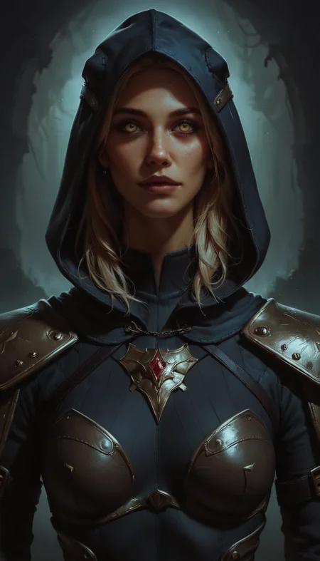(score_9, score_8_up:1.1), score_7_up, rating_safe, 1girl, a gorgeous high elf mage, altmer, (alien yellow skin), (alien golden skin), tall and feminine, magical elf very large yellow eyes, long yellow golden hair, supermodel look with pronounced sharp cheekbones and narrow sharp long chin. (Wearing a fantasy mage sorceress robes with a hood), (battlemage outfit). Dynamic and playful pose, <lora:EdobESO_XL_v1.0:0.95>, high elf, skyrim altmer, <lora:1dkXLP:0.25>, concept art, realistic, dark night, low light, deep strong shadows, <lora:add-detail-xl:0.3> <lora:RELSM_v1:0.4>, <lora:SDXLHighDetail_v5:0.3> Painstaking Attention To Details, <lora:Model_2:0.25> Beuty, <lora:Concept Art DarkSide Style LoRA_Pony XL v6:0.8>, dark theme