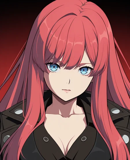 absurdres, highres, <lora:Guilty_Gear_Strive_Style_IILUS-000008:1> , ggs1, official art, official style, 1girl, looking at viewer,
