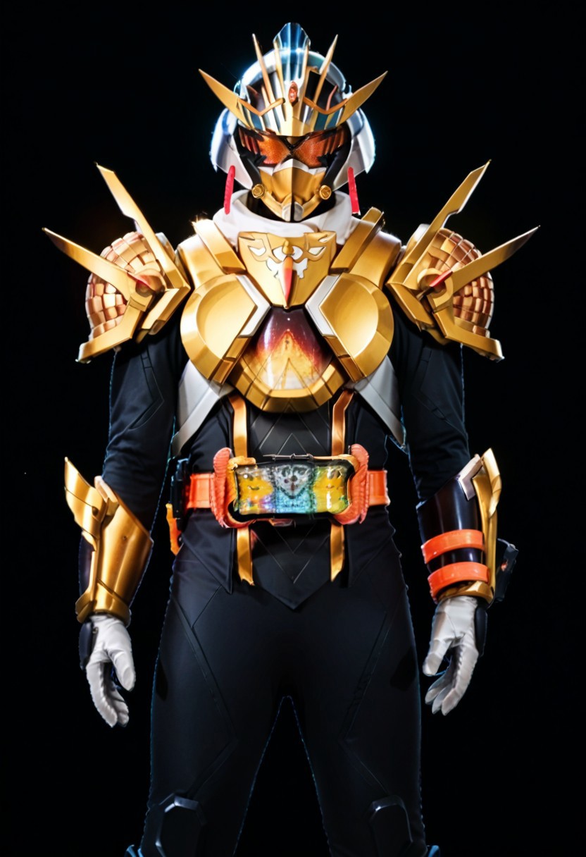 score_9, score_8, score_7, gotchard, solo, armor, tokusatsu, bodysuit, helmet, rider belt,