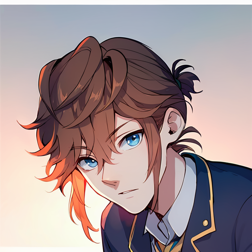 score_9, score_8_up, score_7_up,score_6_up, 1boy,solo, looking at viewer , medium shot,<lora:Arthur-30:0.8> Arthur, blue eyes, madium shot, brown hair <lora:detailed_notrigger:0.8>, school uniform