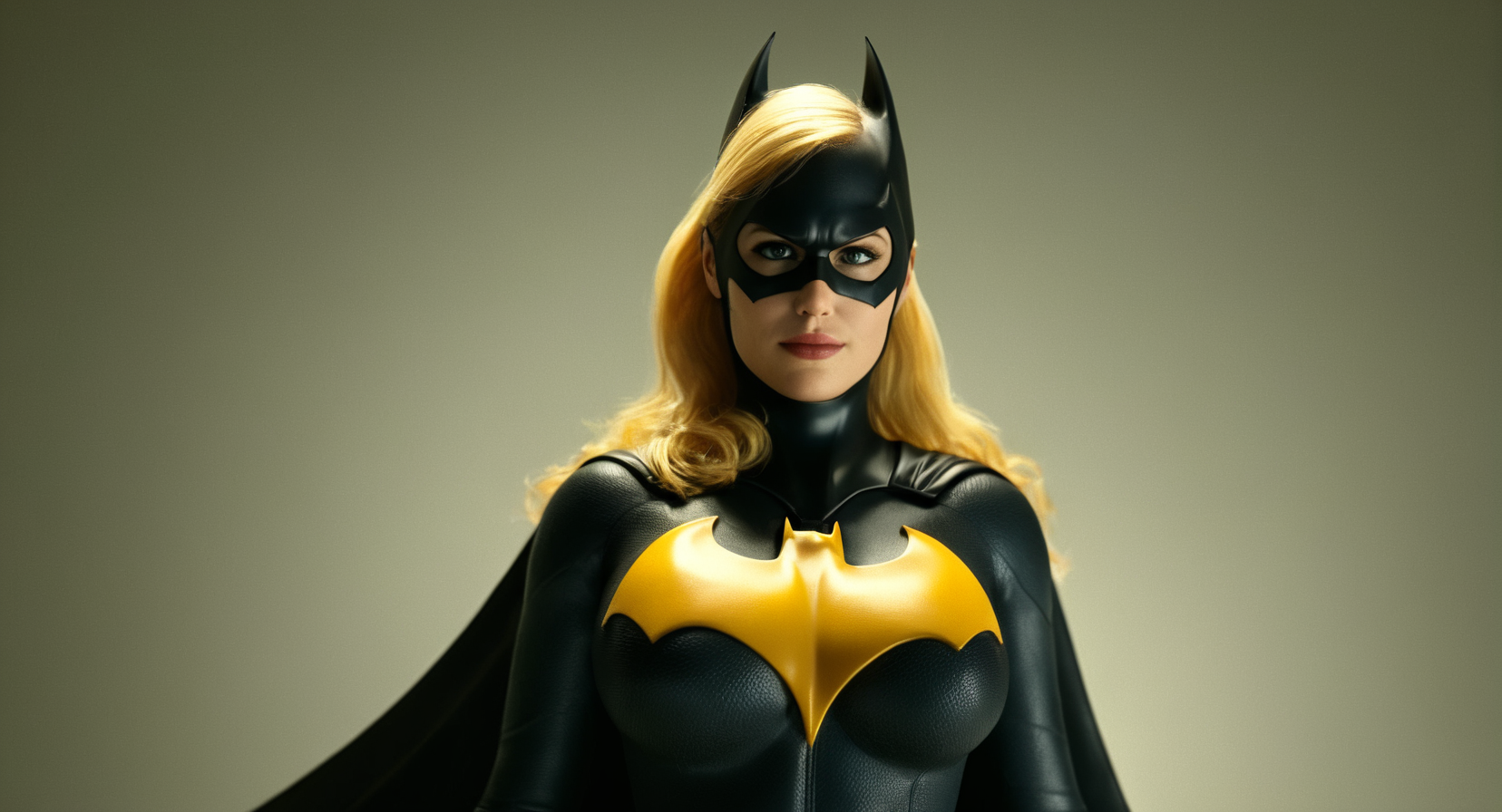 professional 3d model of (Cinematic Film stock footage style) in (arri alexa style) (Kodak film print style),
 <lora:Batgirl:1>
Batgirl a woman with blonde hair wearing nothing with big breasts exposed
 <lora:Hyperrealism-000003:1>, octane render, highly detailed, volumetric, dramatic lighting