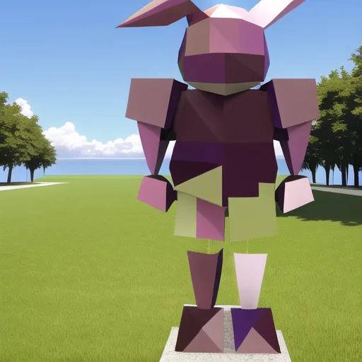 masterpiece, best quality, fighting_polygon_team, Best girl, bunny ears, skirt, parking lot background, absurdres, solo