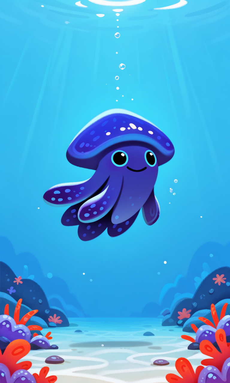 embedding:IllusP0s, pikaole, squid, smile, underwater, cute, embedding:IllustriousQual, embedding:Smooth Quality,<lora:pikaole_ill.safetensors:1.0:1.0>