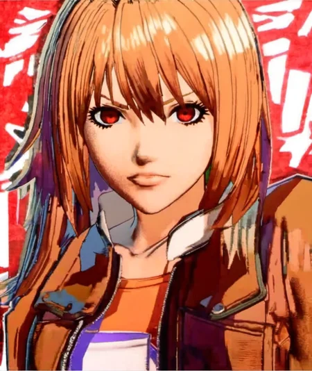 crosstoon style, cel shading, ((crosshatch)), portrait of an anime girl <lora:Garou:1>
