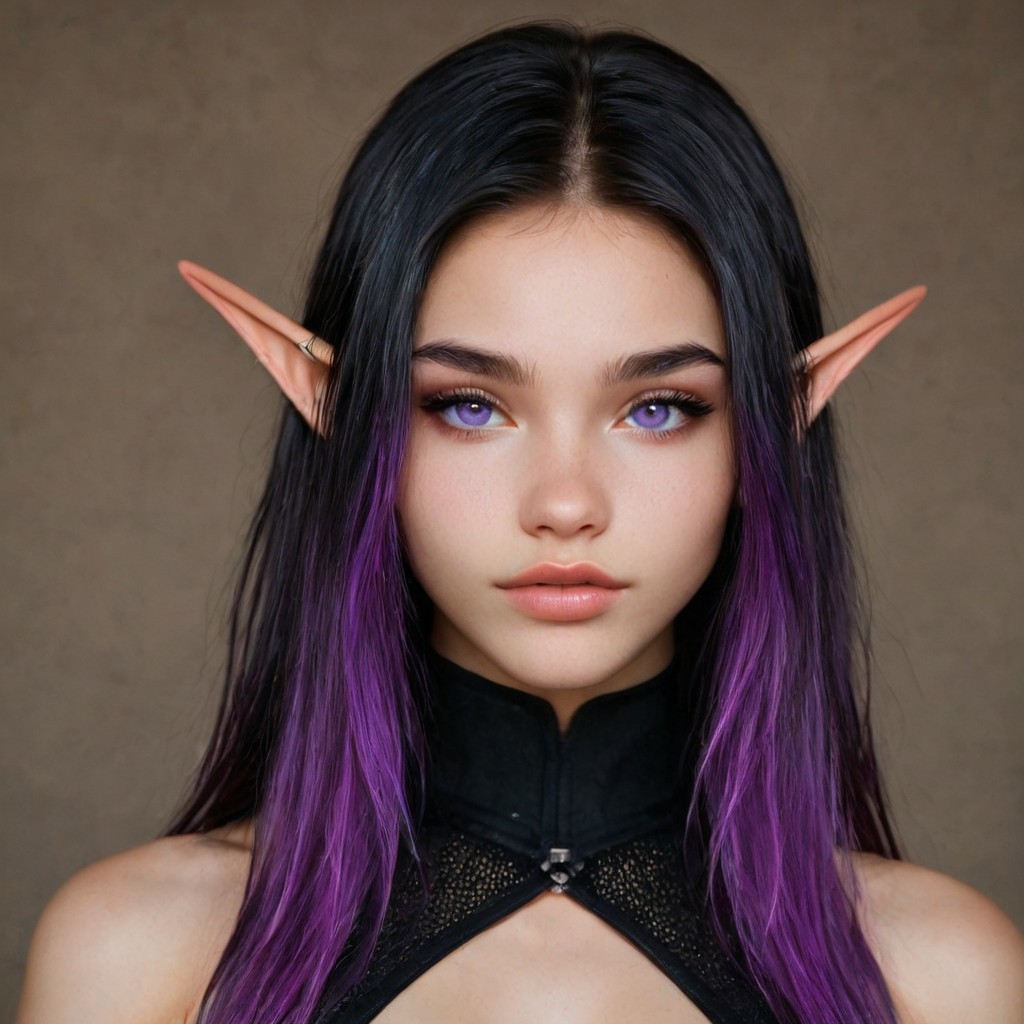 Isabella close up of face, elf