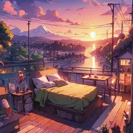 <lora:Dreamyvibes artstyle SDXL - Reddit - Trigger with dreamyvibes artstyle:1> Dreamyvibes artstyle, sunset in seattle