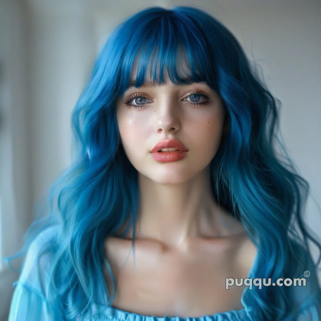 1 girl,blue hair,<lora:bluehair_SDXL:0.5>,