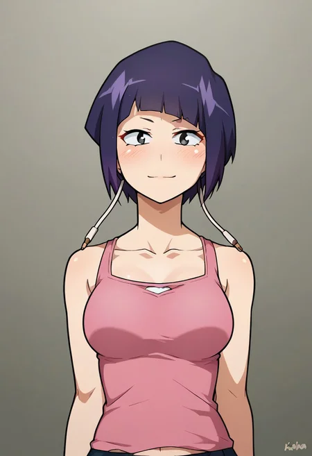 score_9_up, score_8_up, score_7_up, pov, <lora:Very_Small_Women:.9>, very , micro, size difference, <lora:Kyoka Test:1>,kyouka jirou,1girl, solo, light smile, light blush, short hair,dark purple hair,black eyes, breasts,