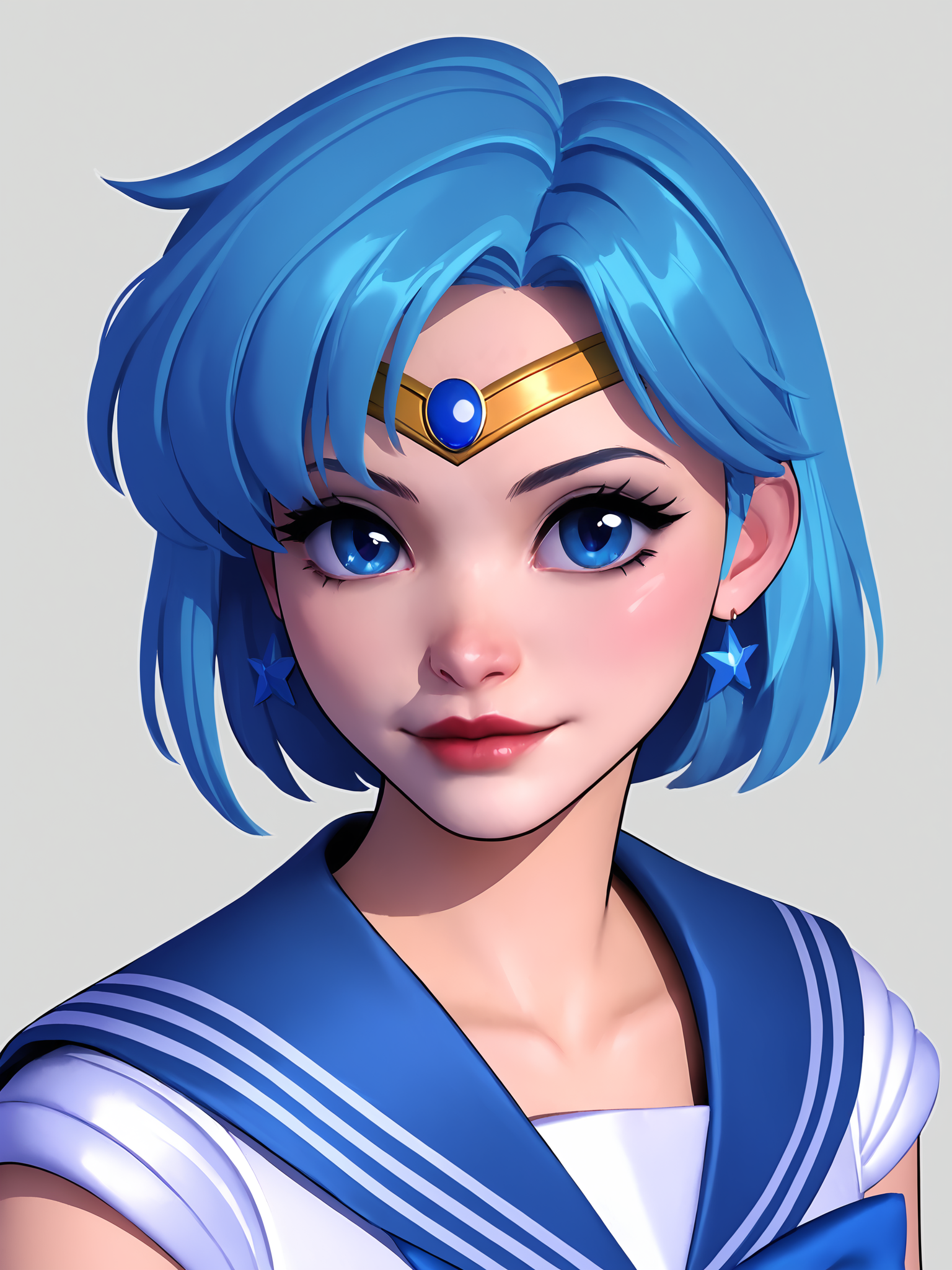 score_9, score_8_up, score_7_up, score_6_up, score_5_up, score_4_up, rating_safe
BREAK
sailor mercury, circlet, blue hair, blue eyes,
BREAK
solo, portrait, magical girl, blue serafuku,
BREAK
crater, <lora:Lunas-Popogori-SDXL-A1:1>