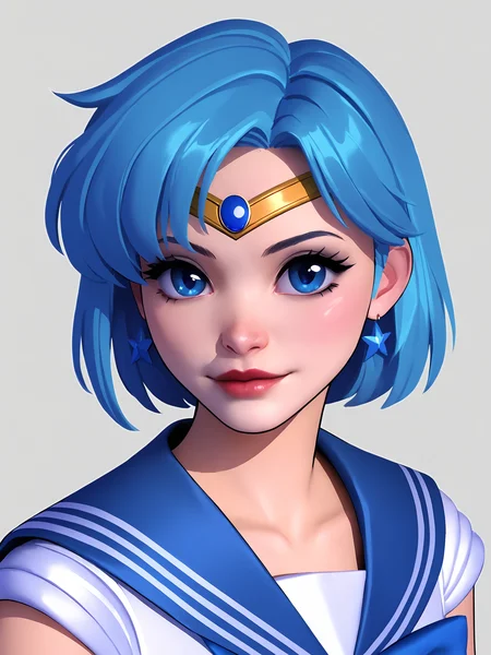 score_9, score_8_up, score_7_up, score_6_up, score_5_up, score_4_up, rating_safe
BREAK
sailor mercury, circlet, blue hair, blue eyes,
BREAK
solo, portrait, magical girl, blue serafuku,
BREAK
crater, <lora:Lunas-Popogori-SDXL-A1:1>