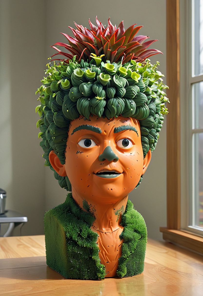 <lora:artfully_vVASED.DRAGOON_SDXL_V1:1>, chia pet