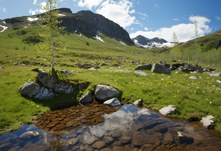 (no human:1.18), scenic {wide |}{open |}alpine landscape, flowering juicy mountain meadow at springtime, {{Austrian|Swiss|German} Alps, |Ethiopian Highlands, Abyssinian Highlands, |Australian Alps, |Nihon Arupusu, Japanese Alps, |Pontic Mountains, Southern Carpathians, |Scandinavian Mountains}(butterflies:{0.36|0.39|0.42|0.45|0.48|0.51|0.54|0.57|0.6|0.63|0.66|0.69|0.72|0.75|0.78|0.81|0.84|0.87|0.9|0.93|0.96|0.99|1.02|1.05|1.08|1.11|1.14}), group of birch trees, {big rocks tered, |}{puddles of melting snow flowing into a trickle, |{(Ancient stone cairn) Weathered, moss-covered, on a rocky outcropping, with a wooden cross, |(Wildflowers) Vibrant patches of alpine blooms, swaying in the breeze, |(Sheep grazing) A flock of white sheep, heads bent, in a lush meadow, |(Rusty farm equipment) Abandoned plow, wheelbarrow, or scythe, overgrown with grass, |(Boulder with inscriptions) Weathered stones with ancient runes, names, or poems, |(Fragrant herbs) Sprigs of rosemary, thyme, and chamomile, in a bouquet, |(Alpine lake) Sparkling, crystal-clear water, surrounded by granite boulders, |(Stone bench) Weathered, worn, nestled among wildflowers, for a lonely rest, |(Winding trail) Steep, narrow path, disappearing into the mountainside, |(Hawk's nest) A bulky, twiggy structure high in a pine tree, with a vigilant bird}
(Mountain wildflowers: {1-3$$Alpine forget-me-not (Myosotis alpestris), |Gentian (Gentiana acaulis, G. lutea, G. purpurea), |Edelweiss (Leontopodium alpinum), |Alpine bellflower (Campanula alpina), |Snow gentian (Gentiana nivalis), |Bluebells (Hyacinthoides spp.), |Alpine aster (Aster alpinus), |Red clover (Trifolium pratense), |Mountain avens (Geum montanum), |Alpine meadow saxifrage (Saxifraga aizoides), |Pink primrose (Primula elatior), |Yellow rattle (Rhinanthus alectrorhizus), |Alpine lady's mantle (Alchemilla alpina), |Wild thyme (Thymus serpyllum), |Purple saxifrage (Saxifraga oppositifolia)},
({dark clouds above|sun breaking through clouds above|clouds dapple sunlight, rain in the distance,|sunshine after rain, dim transparent rainbow crossing the valley,}:1.18)
{(__dom/daytime__), |}{Heavy metal aesthetic, bold typography, distressed textures, fiery reds and blacks, muscular figures, mythological or dark fantasy themes, medieval armor, swords, dragons, skulls, snakes, and other edgy motifs, high contrast, gritty, rough, and raw appearance,
Epic fantasy, muscular heroes, mythological beasts, bold typography, fiery reds and golds, high contrast, grandiose scale, heroic and powerful atmosphere, Manowar, sign of the hammer, (Blacksmith's hammer, winged wooden handle) |},<lora:sdxl\Hyper_Realism_Pony_XL.safetensors:0.85:0.18> <lora:sdxl\add-detail-xl.safetensors:0.86:0.10 p4,s12