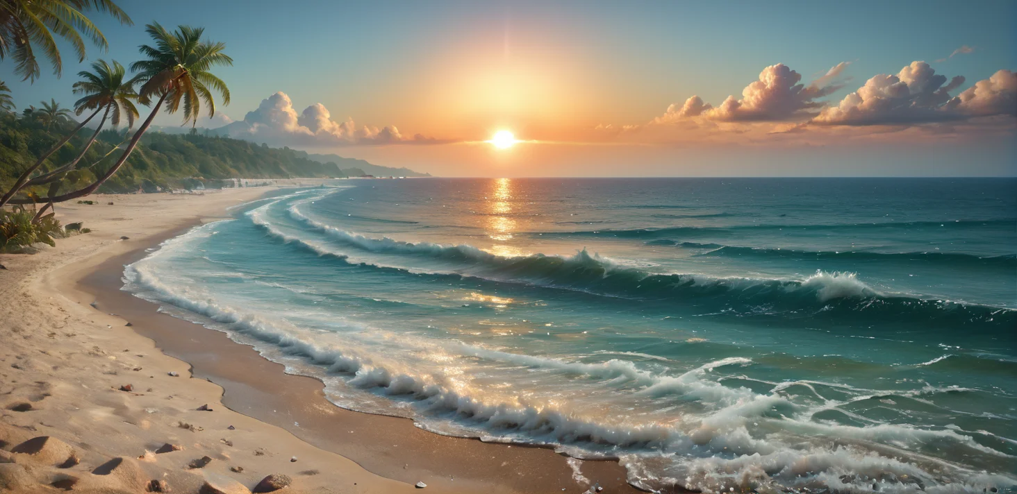 PonyXLV6_Scores, zPDXL, (ultra realistic, 32k, masterpiece:1.2), d3t41l3d,
sunrise over a tropical white sand beach
<lora:d3t41l3dXLP:0.8> <lora:add-detail-xl:1.4>