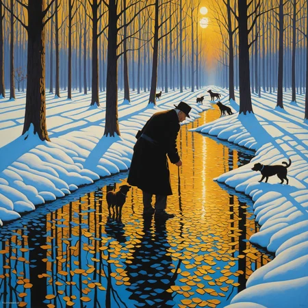 by Pentti Sammallahti and Victor Nizovtsev and Andrew Macara, painting,