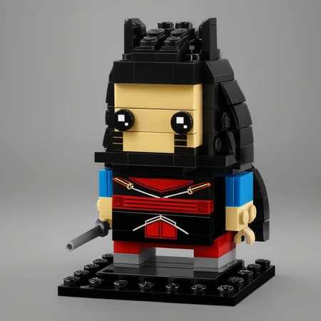 lego brickheadz of a cyberpunk samurai<lora:legobrickheadz-v1.0-000004:0.85>