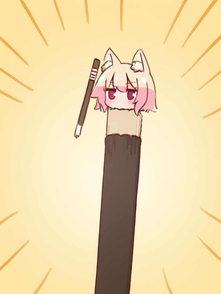 <lora:npc_xl_pocky:1>hold the Pocky,1girl <lora:npc_kemomimi:1>kemomimi