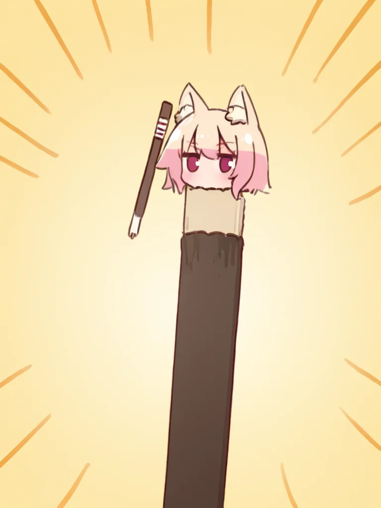 <lora:npc_xl_pocky:1>hold the Pocky,1girl <lora:npc_kemomimi:1>kemomimi