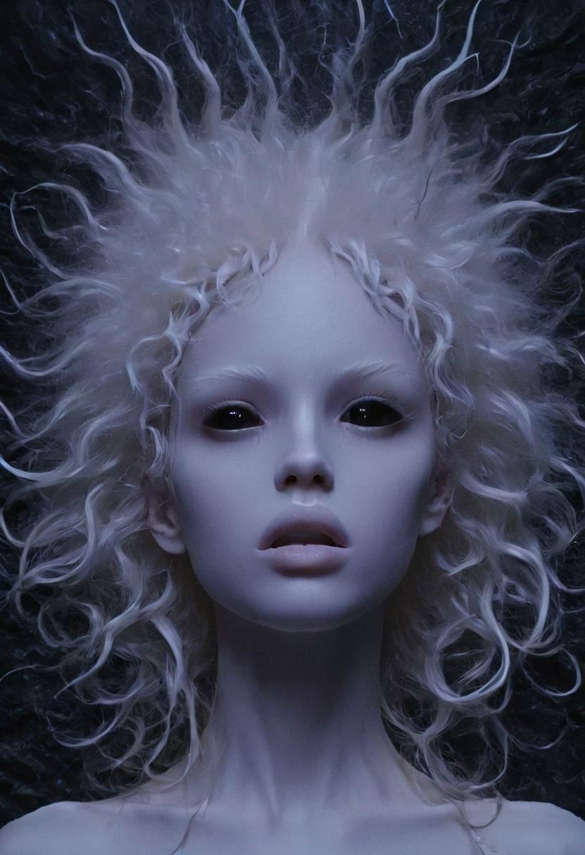 neon-pastel, long fuzzy dark brain floor to ultimate knowledge, made of flesh, disturbing noise, pi style by Darren Aronofsky