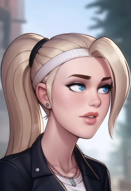 score_9, score_8_up, score_7_up, score_6_up, PRSNL_3_1, uncensored, pupils black dots, lips,
upper body,
MKSonya, 1girl, blonde hair, ponytail, blue eyes, long hair