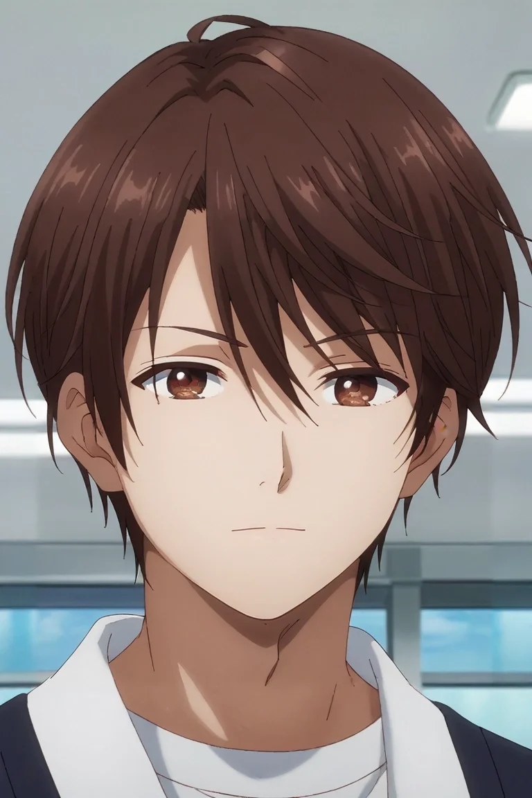 score_9, score_8_up, score_7_up, source_anime, rating_safe, intricate details, anime screencap, , official style, looking at viewer, , 1boy, solo, male focus, <lora:yuuta_kadowaki_pony:0.86>, yuuta_kadowaki, brown hair, brown eyes, short hair, bangs, hair between eyes, , , <lora:sdxl_lightning_8step_lora:1>