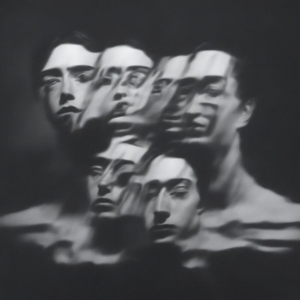 a man, specular distortion <lora:SDXL_distortion_Sa_May:1>