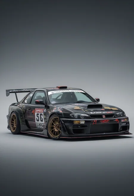 concept art japanese drift car,<lora:CHV-Zoom-000005:1>,Cornelisz Hendriksz Vroom vehicle,car, . digital artwork, illustrative, painterly, matte painting, highly detailed