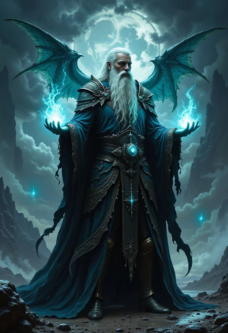 <lora:ck-OneViolentFantasy-000021:1.0>, in the style of ck-ovf, Bestow upon me magic,
Wizard, all knowing, all wise,
I want to rule my kingdom,
Make sweet the breeze that was defiled,
Dethrone the evil prince's iron fists,
In velvet gloves of sin,
Parade the gray robed monks,
The vestal virgins, wheel the wyverns in,
Let the ceremony consecrate the marriage,
Let me be the protege of five magics,
Give me alchemy, give me sorcery,
Give me wizardry, thermatology,
Electricity, master all of these,
Magic if you please, bring him to his knees,
I master five magics, I master five magics,
I master five magics, I master five magics,
Possessed with hellish torment, possessed with hellish torment,
I master magics five, I master magics five,
Hunting the abyss lord, hunting the abyss lord,
Only one will stay alive, only one will stay alive,
He who lives by the sword, he who lives by the sword,
Will surely also die, will surely also die,
He who lives in sin, he who lives in sin,
Will surely live the lie!