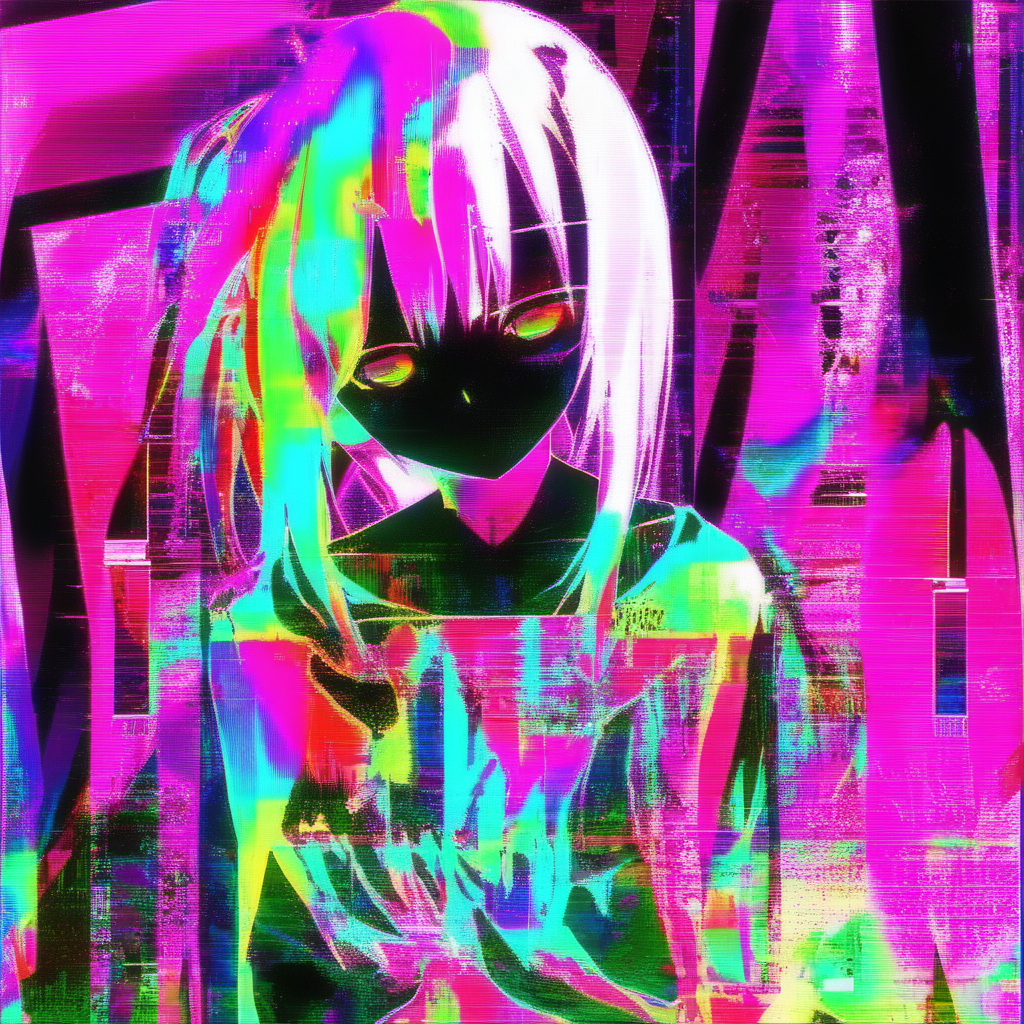 <lora:S3wrSlvtGl1tchCr3_03:1>, S3wrSlvtGl1tchCr3, Anime Glitch Glitchcore
