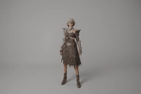 score_9, score_8_up, score_7_up, Arrisa, front view, full body, line art, hands on the waist, conveying authority,gehennan BREAK <lora:ARRISA-12:1>