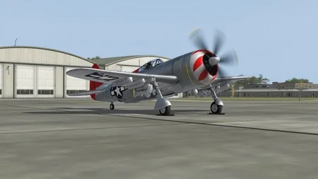 <lora:republic-p-47-thunderbolt-flux:1.0> P-47 Thunderbolt <lora:aidmaFLuxPro1.1_v0.3:1> aidmafluxpro1.1