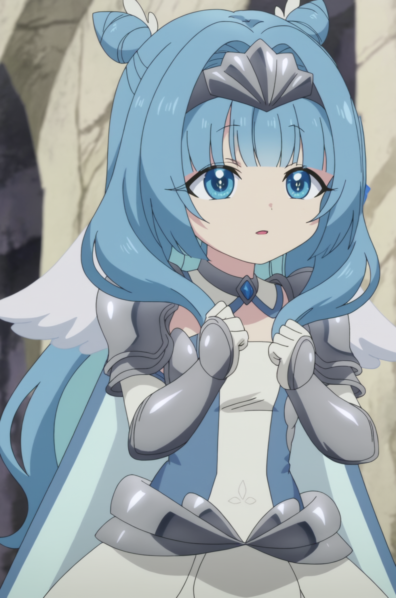 anime screencap, rating_safe, solo, sylphy, upper body  <lora:Mob_kara_Hajimaru_Tansaku_Eiyuutan-sylphy:0.8> <lora:sdxl_lightning_4step_lora.safetensors:1.0>