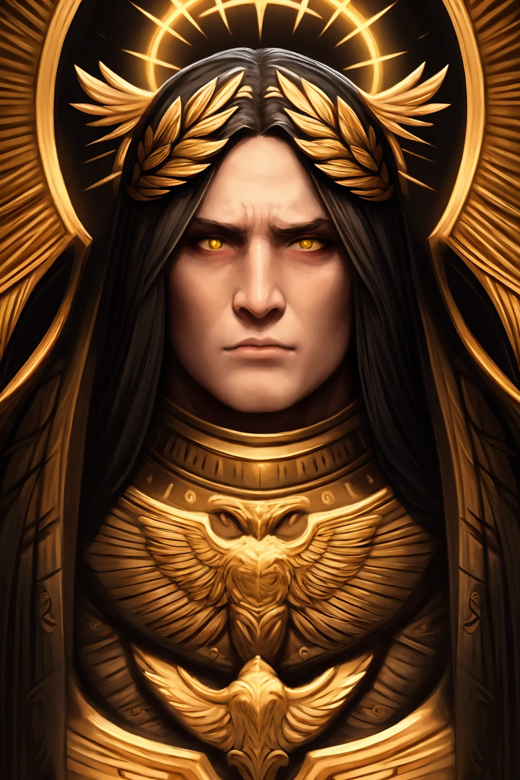 beautiful detailed eyes,best quality,highly detailed,masterpiece,ultra-detailed,illustration
1boy,yellow eyes, full body,